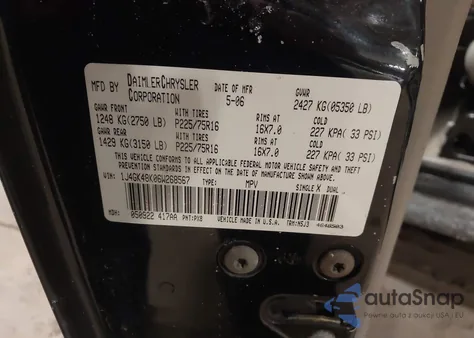 2006 Jeep Liberty Sport from USA, damaged, VIN 1J4GK48K06W268567